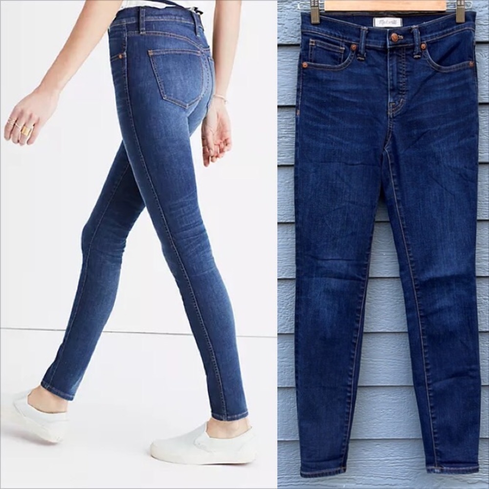 Madewell High Rise Skinny Jeans - Picture 1 of 14